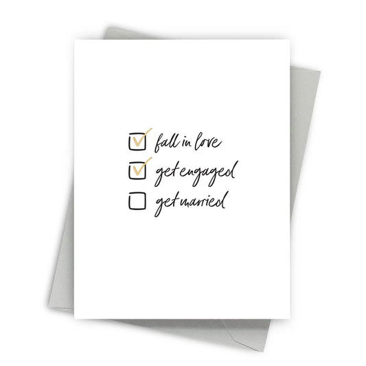 Love Checklists Card