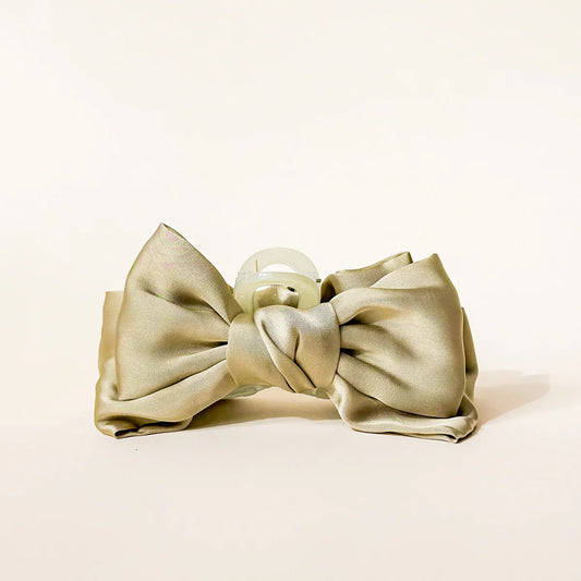 Satin Hair Claw Clip