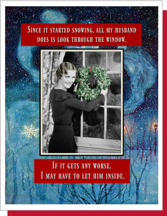Let Him Inside - Holiday Card