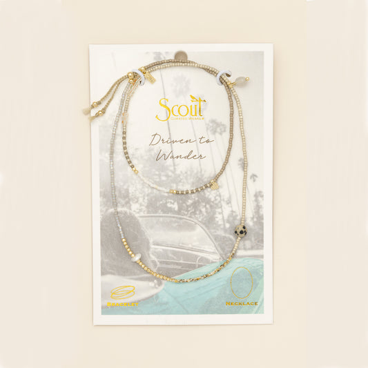 Mixed Media Wrap Bracelet/Necklace | Magic