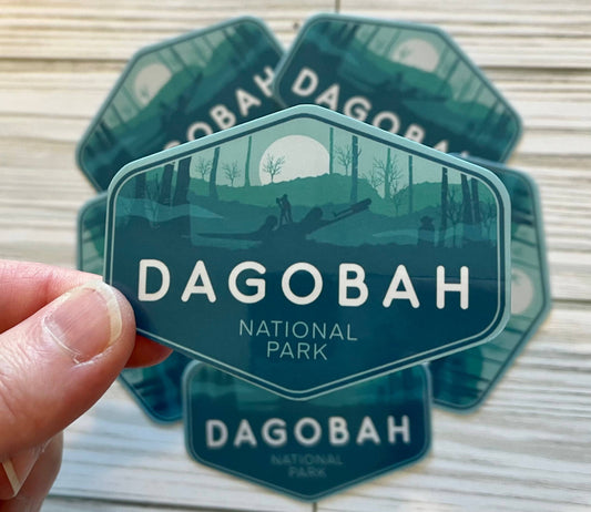 National Park, Dagobah, Vinyl Sticker (Star Wars)