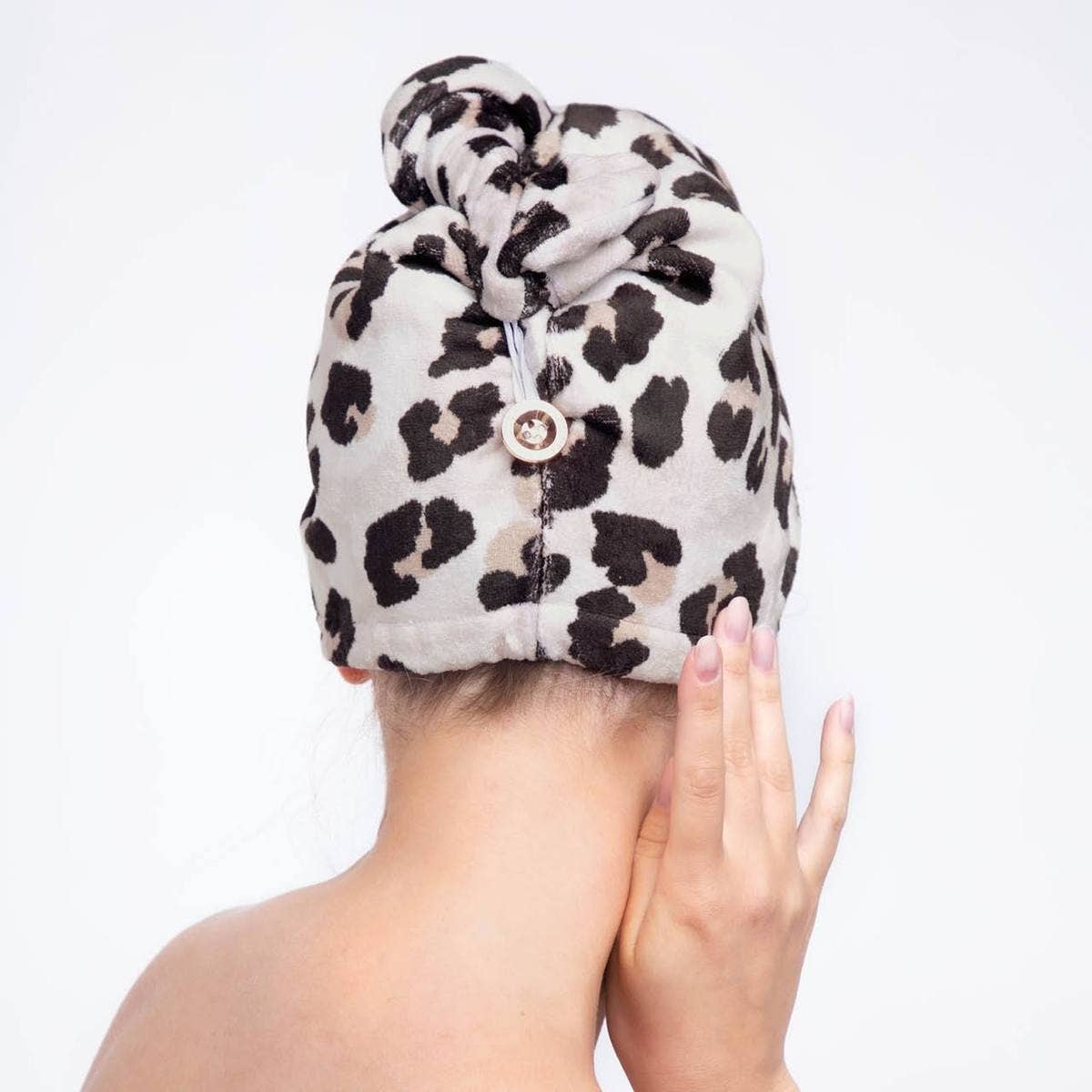 Quick Dry Hair Towel | Leopard