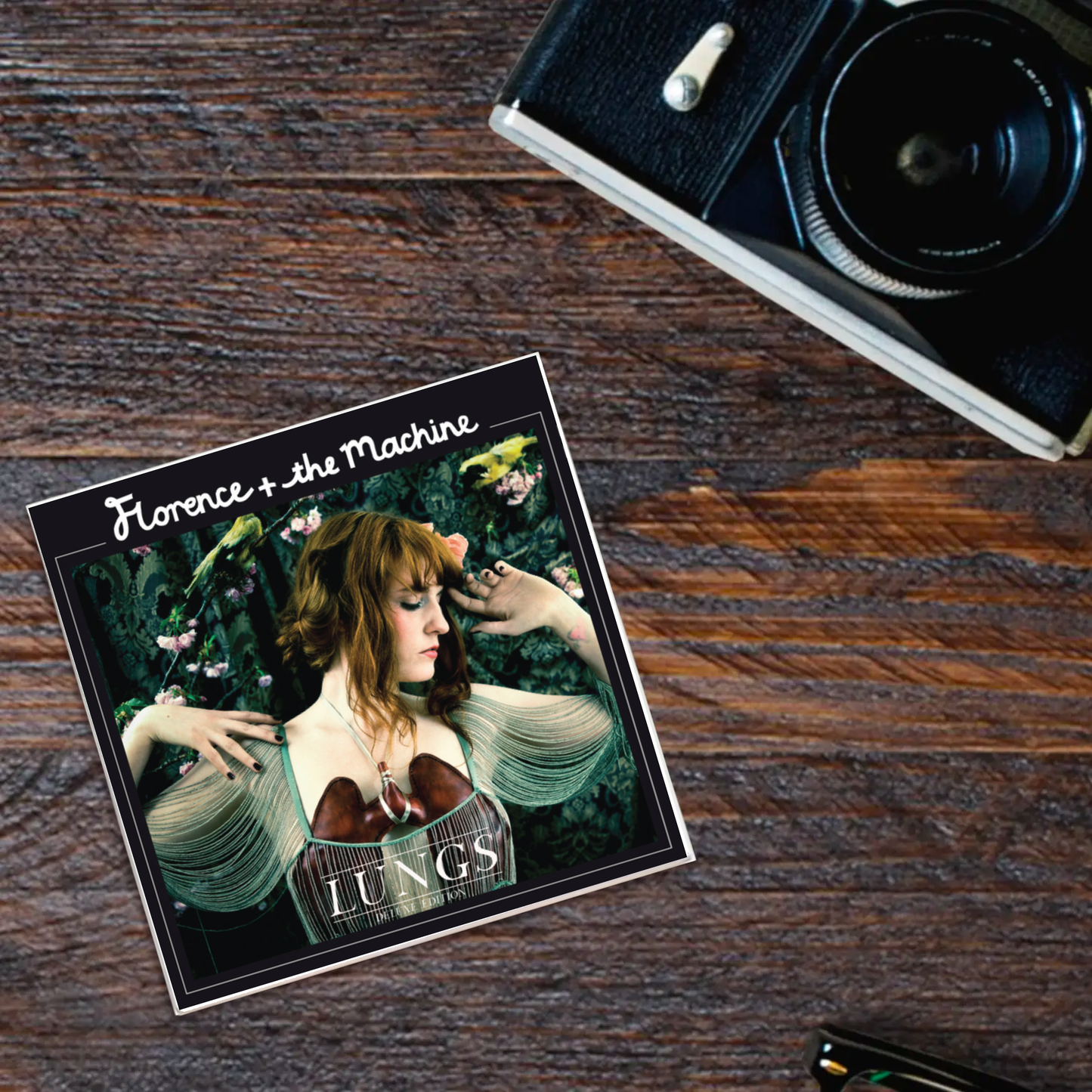 Florence and the Machine Lungs Album Coaster
