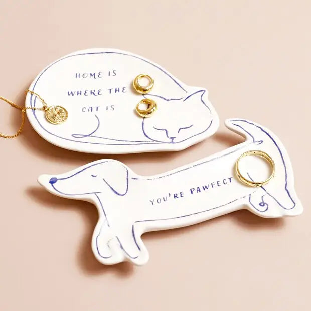 Cat Quote Trinket Dish
