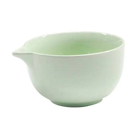 10oz Matcha Latte Bowl with Spout Light Green