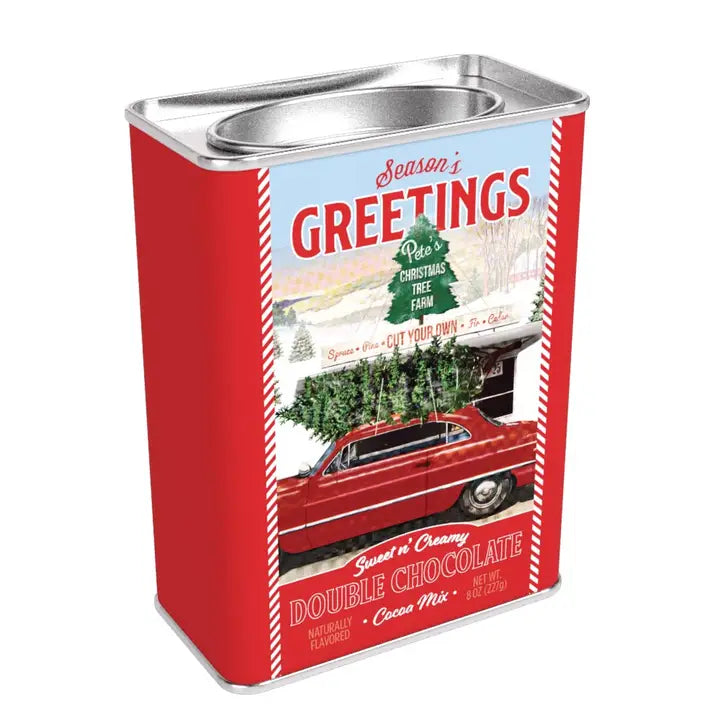 Season’S Greetings Red Car Double Chocolate Cocoa