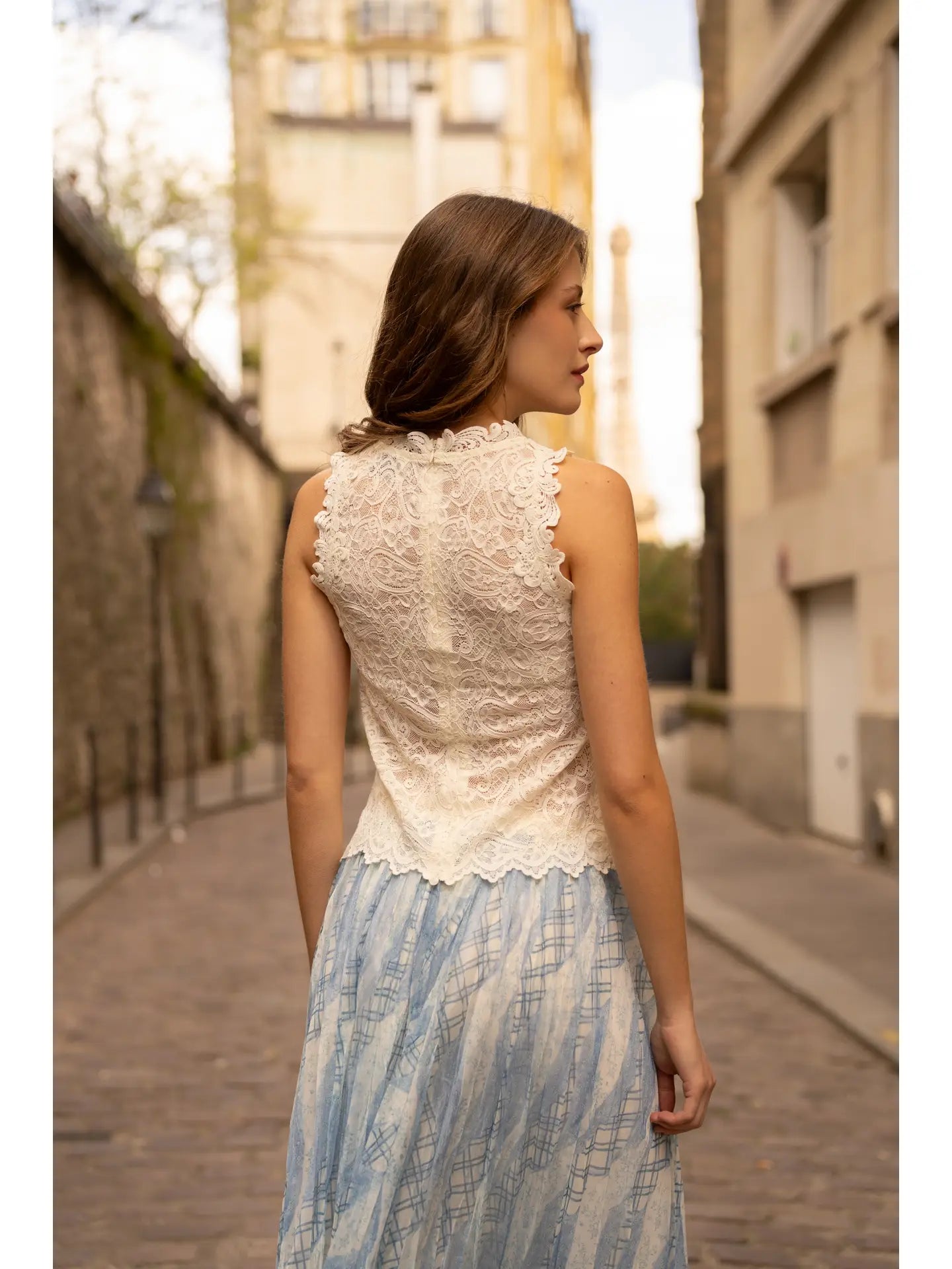 Catalina Floral Lace Top