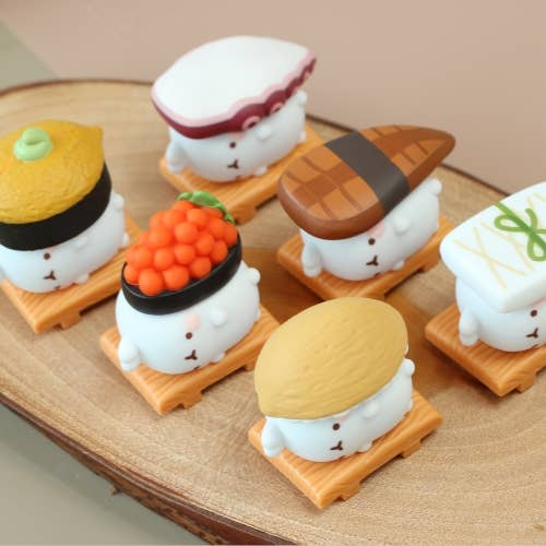 Molang's Sushi Shop Random Figure Deco Toy - Limited
