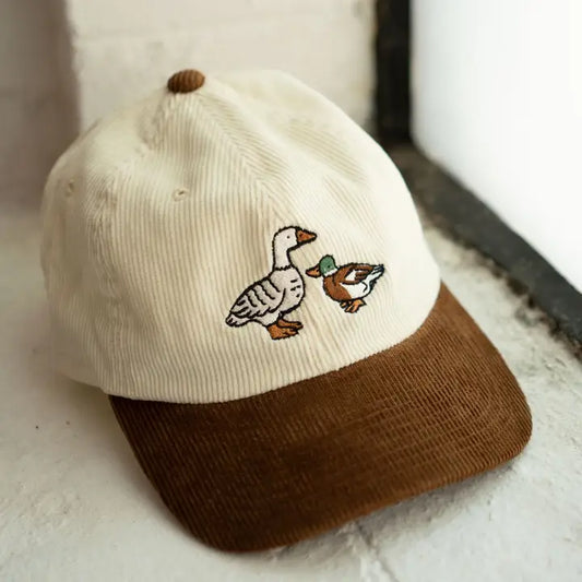 Fowl Two-Tone Corduroy Dad Hat