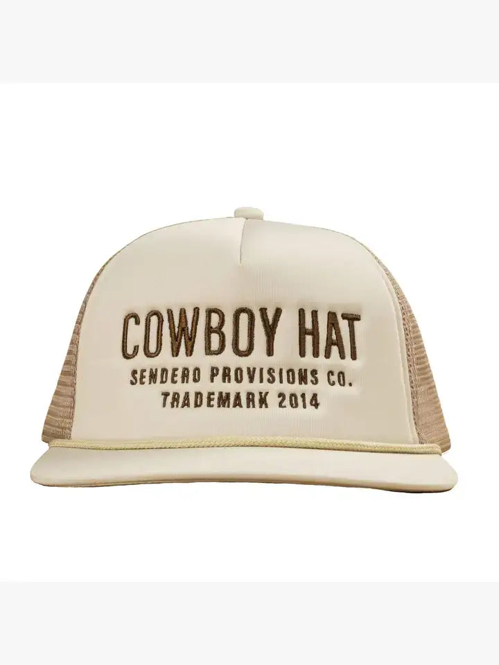 Cowboy Hat: Black/Gold