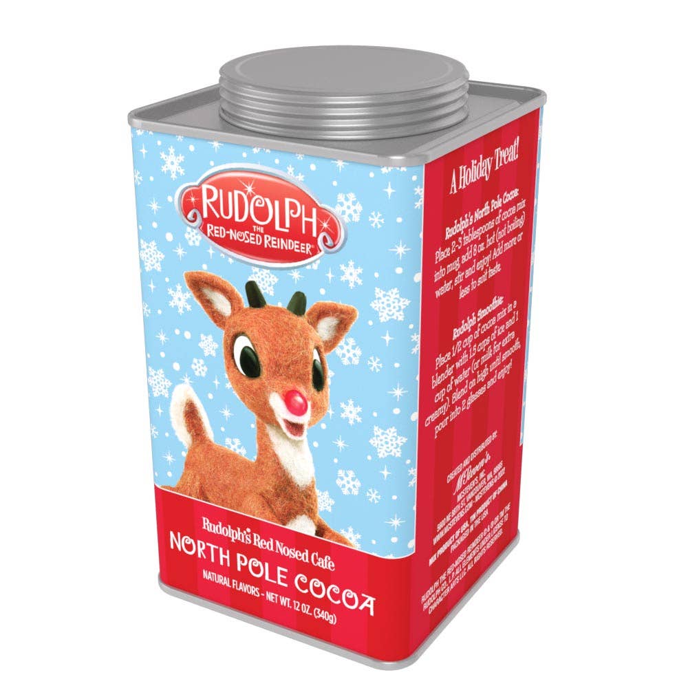 Rudolph The Red-Nose Reindeer® Chocolate Cocoa (12oz Tins)