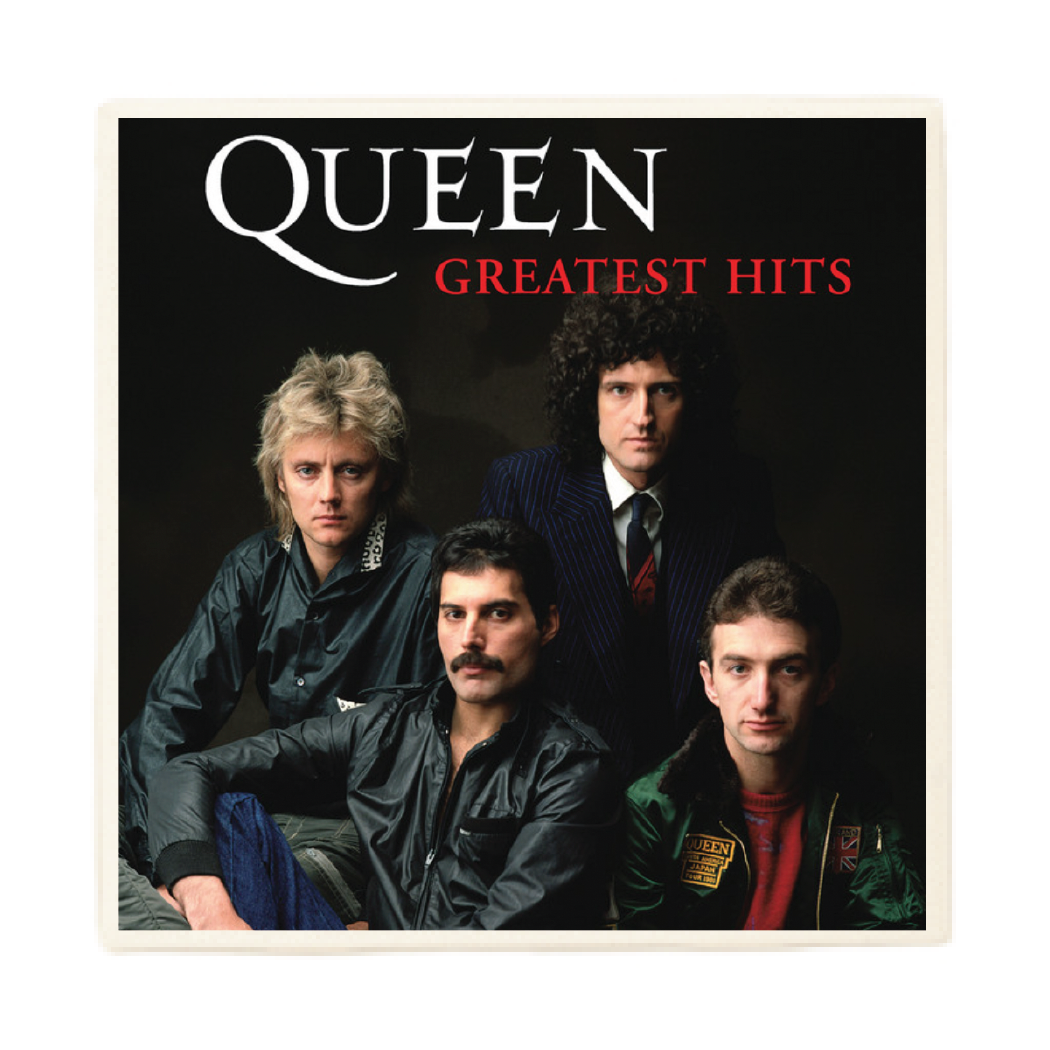 Queen Greatest Hits Album Coaster