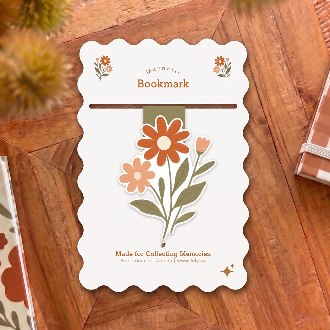 Magnetic Bookmark | Bee Garden