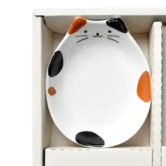 Cat and Shiba Small Dish