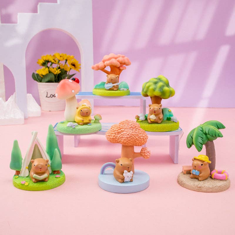 Capybara Landscape Figurine Blind Box