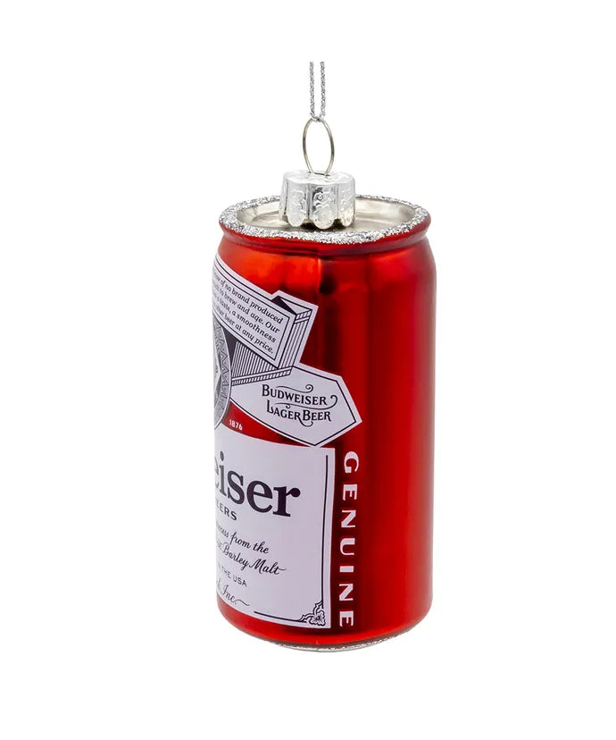 Budweiser® Glass Budweiser Can Ornament