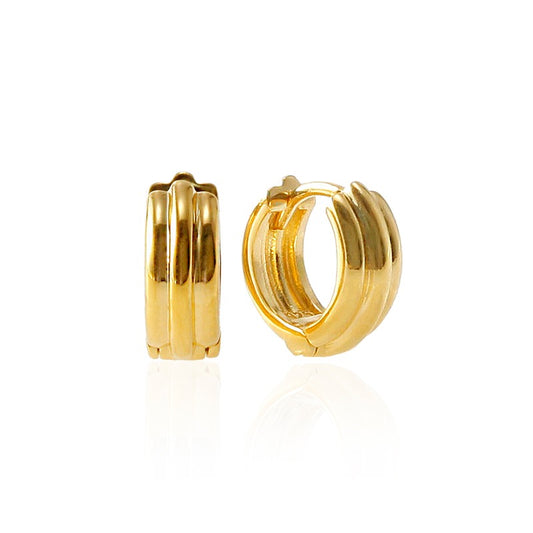 Inception Huggie Hoop Earrings