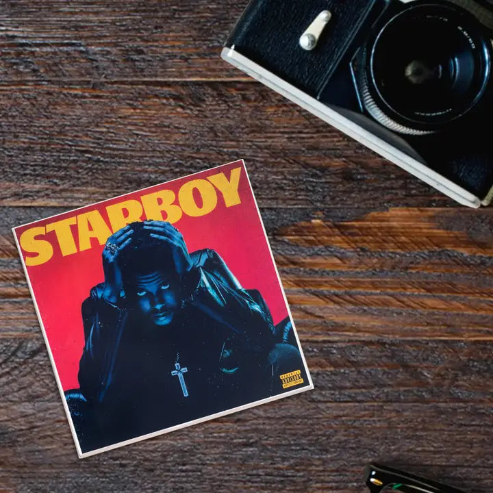 The Weeknd Starboy Album Coaster