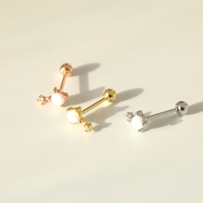 Tiny Voyager Screw Back Earring