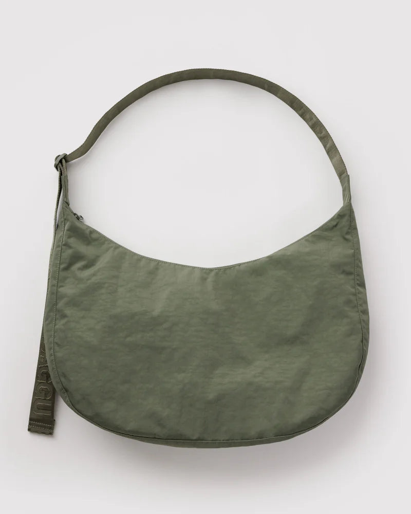 Large Nylon Crescent Bag