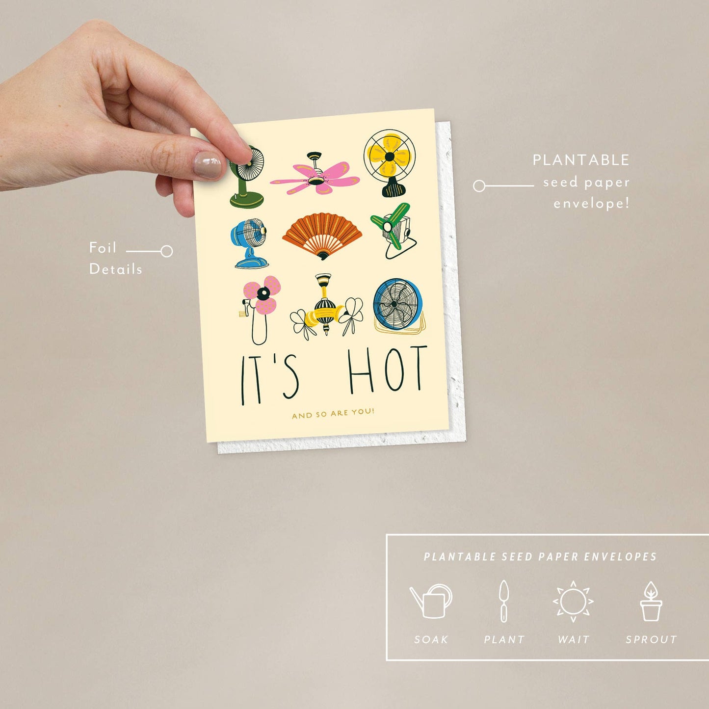 Fans - Love + Friendship Card