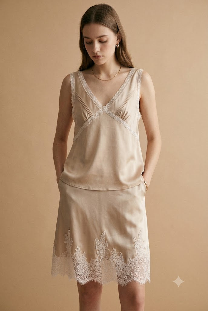 Gloria Satin Top