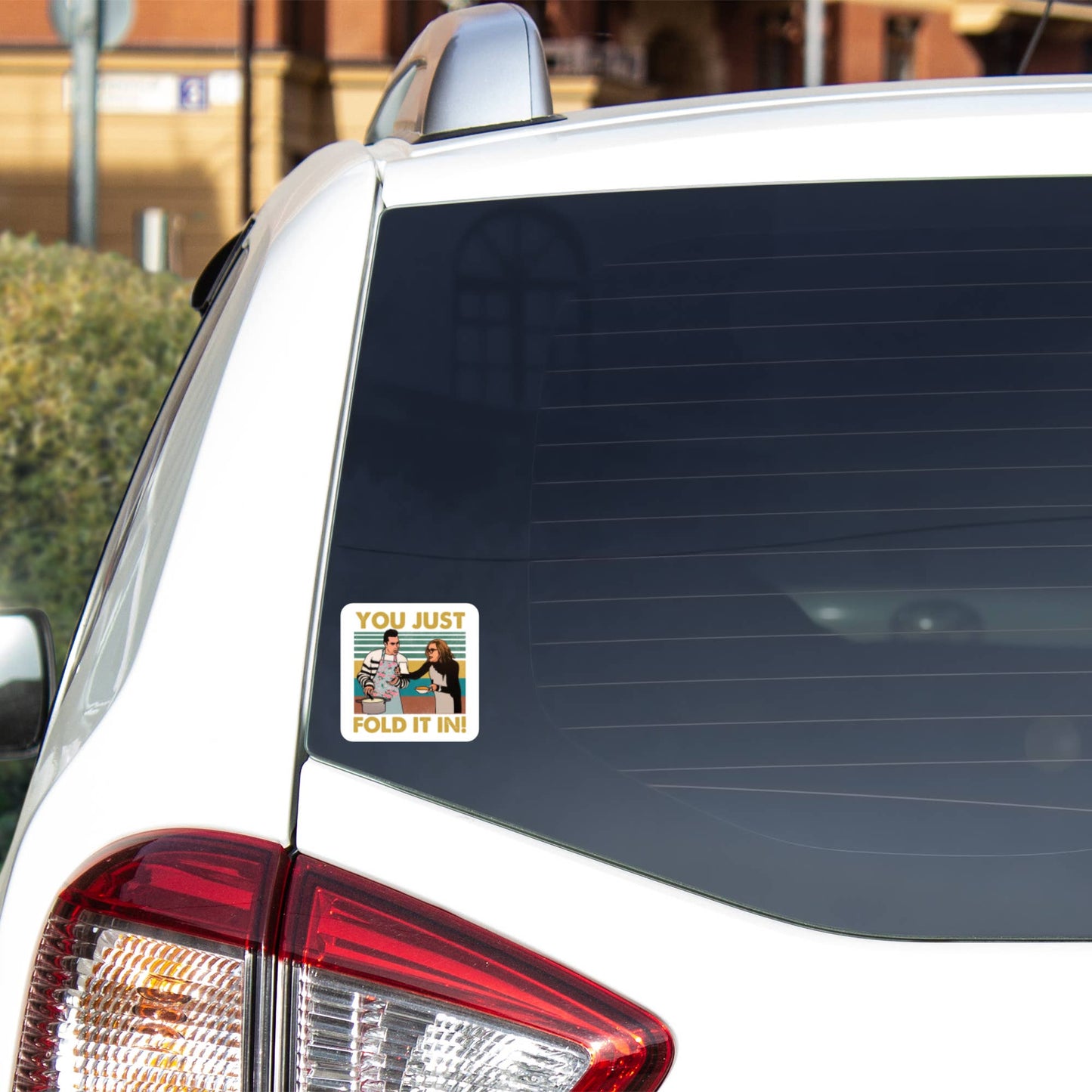 Fold in the Cheese Moira David High Quality Vinyl Sticker