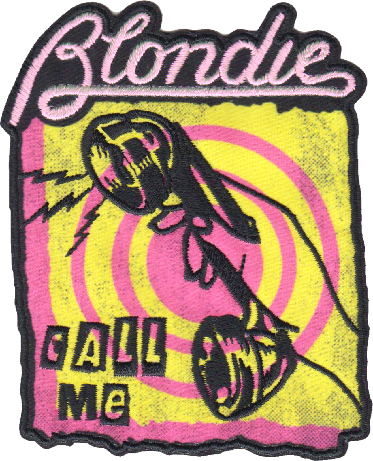 4" Patch - Blondie - Call Me - 1980s Punk Rock Music Band