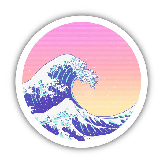 Ocean Wave Sticker