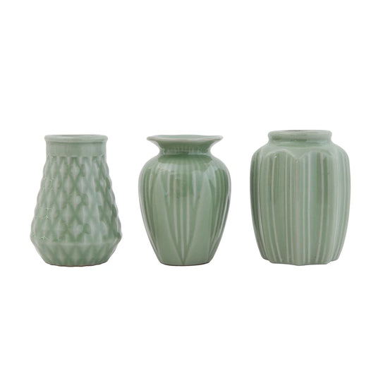 Jade Stoneware Vases | Individual