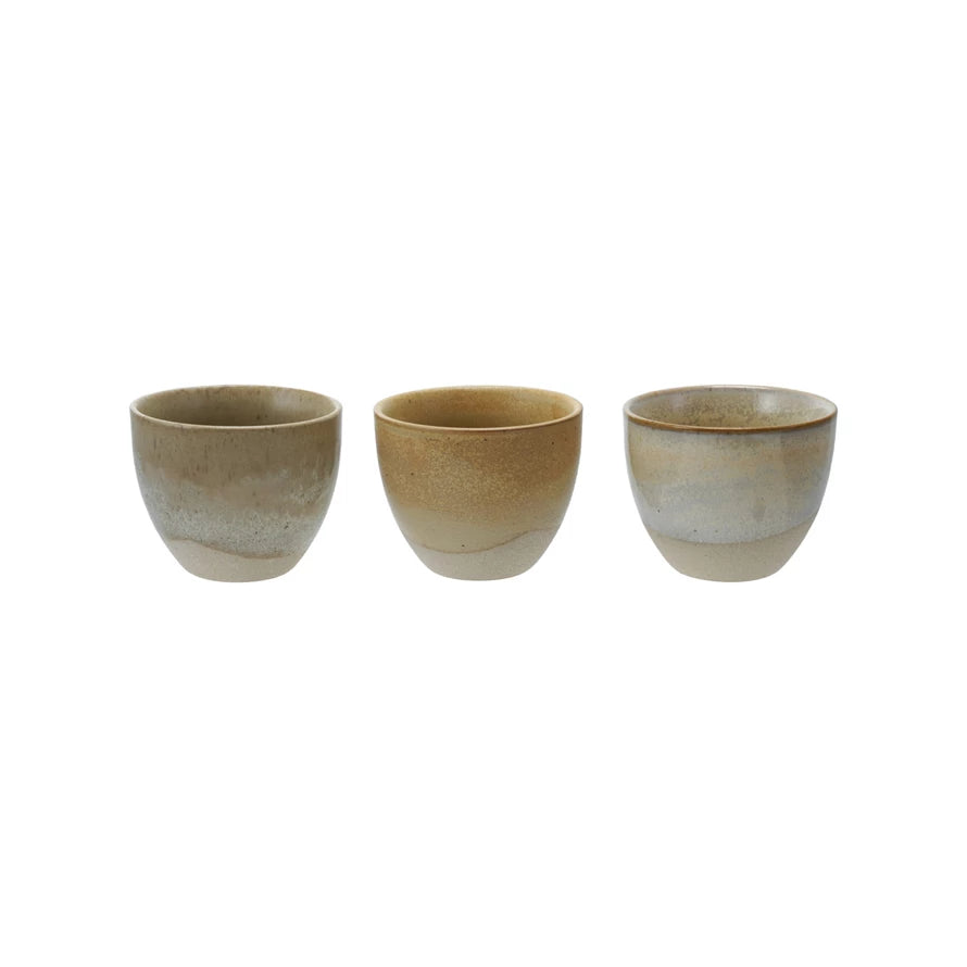 Stoneware Teacup | Reactive Glaze