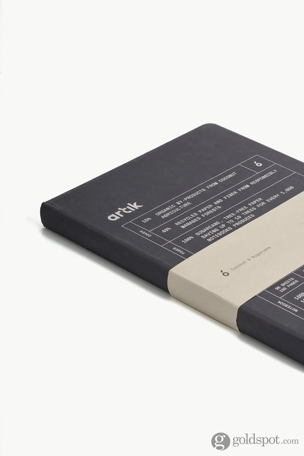 Artik Hard Cover Journal | Ruled | Coconut