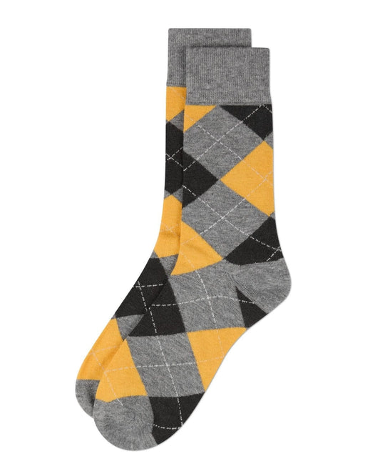 Argyle Cashmere Men's Crew