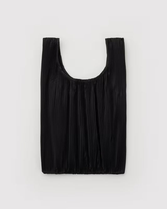Pleated Baggu - Black