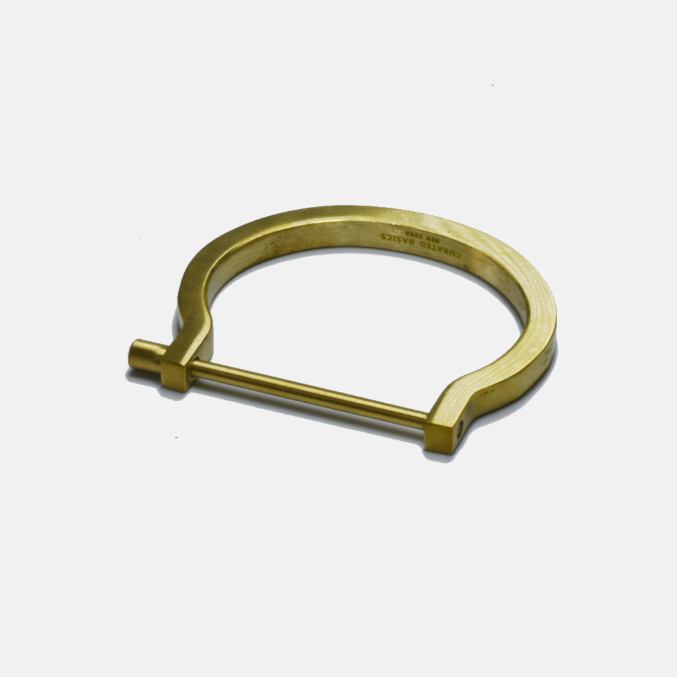 Brass Screw Bracelet