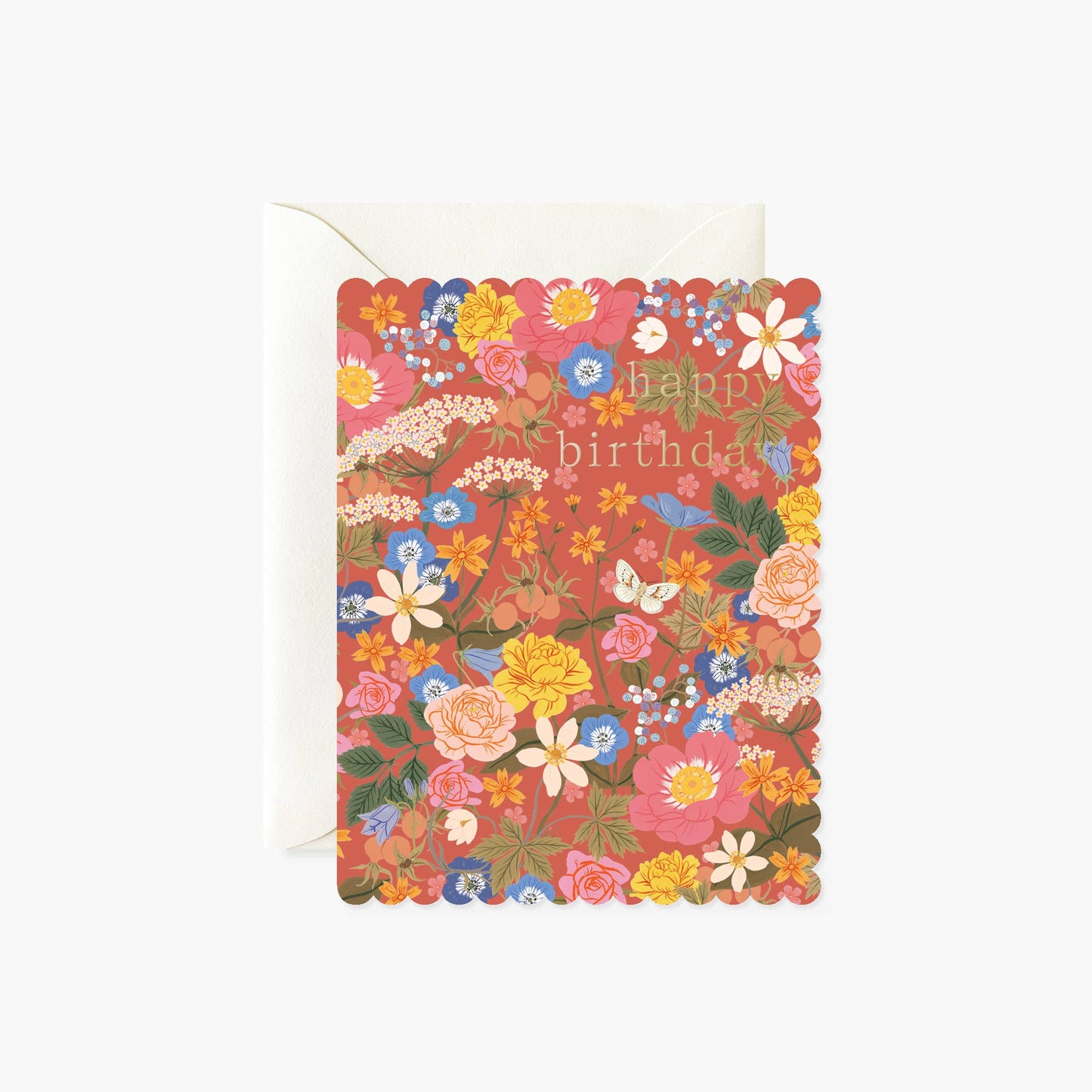 DUSK FLORA BIRTHDAY | greeting card