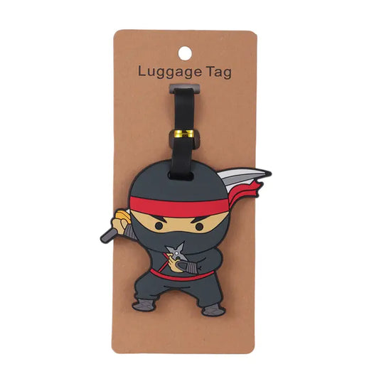 Ninja Silicone Luggage Tag