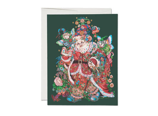 Saint Nicholas holiday greeting card: Singles