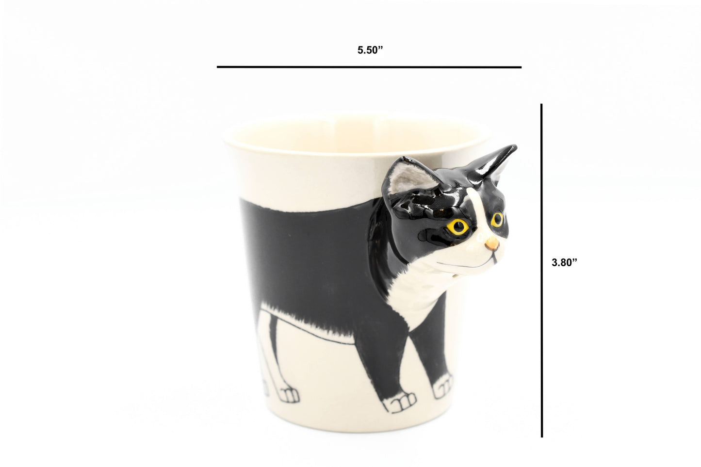 Tuxedo Cat mug | 10 oz