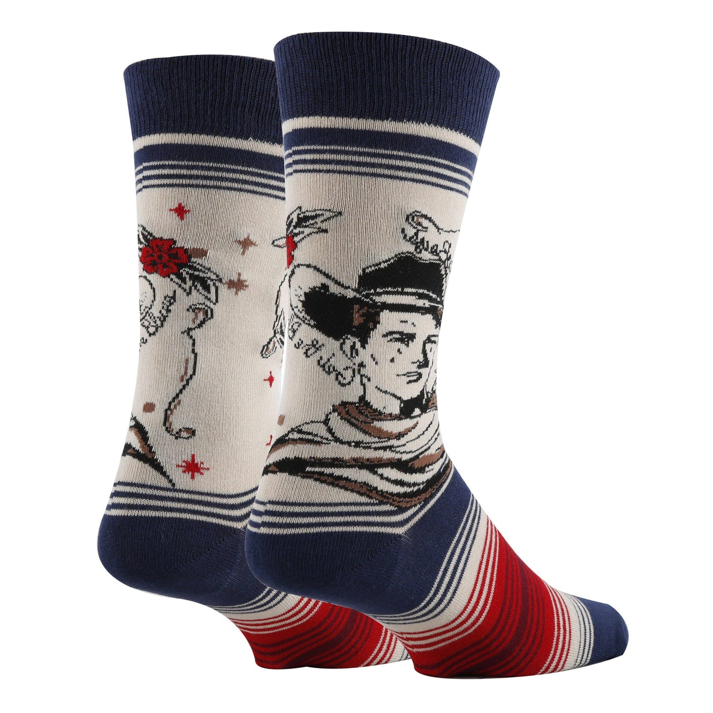 Cowboys Cry | Men's Premium Cotton Dress Crew Socks