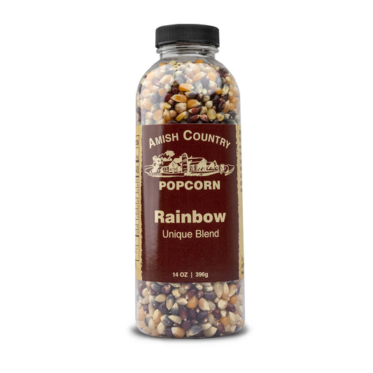 14oz Bottle of Rainbow Popcorn