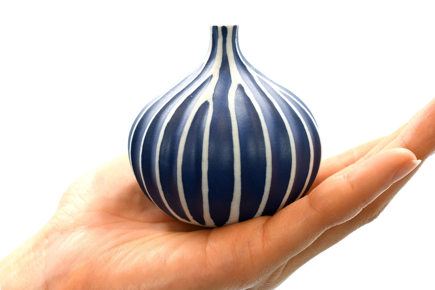 Congo Tiny Handcrafted Porcelain Bud Vase