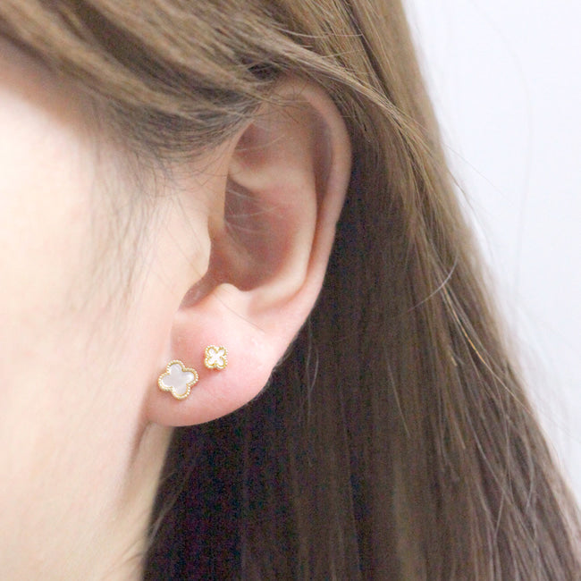 Tiny Ena Screw Back Earring