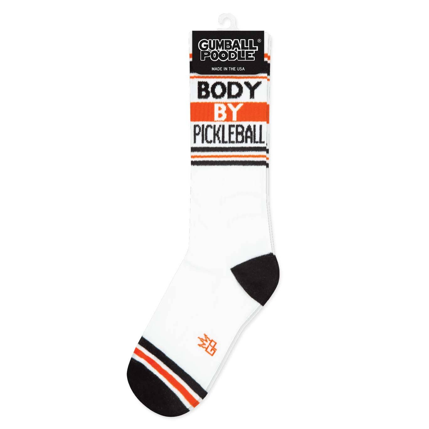 Body By Pickleball Gym Crew Socks