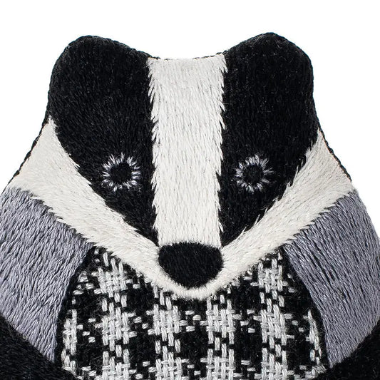 Badger - Embroidery Kit