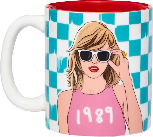 Taylor 1989 Checkered Coffee Mug