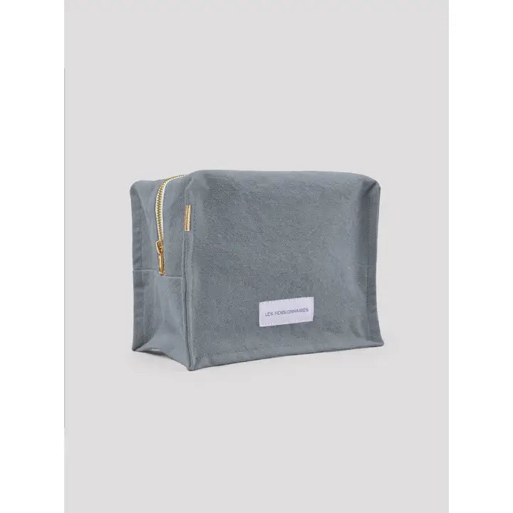 Toiletry Bag Cube in Organic Cotton Canvas