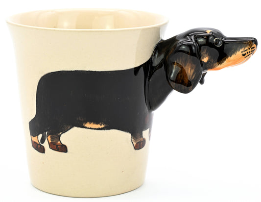 Black Dachshund Mug