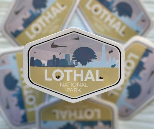 National Park, Lothal, Vinyl Sticker (Star Wars)