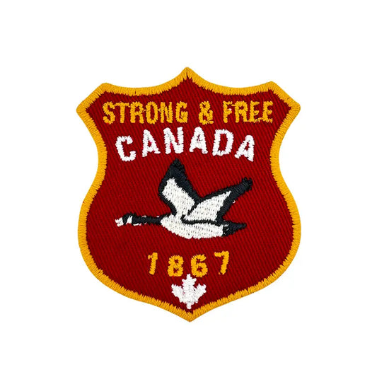 Goose Canada Iron-On Embroidery Patch